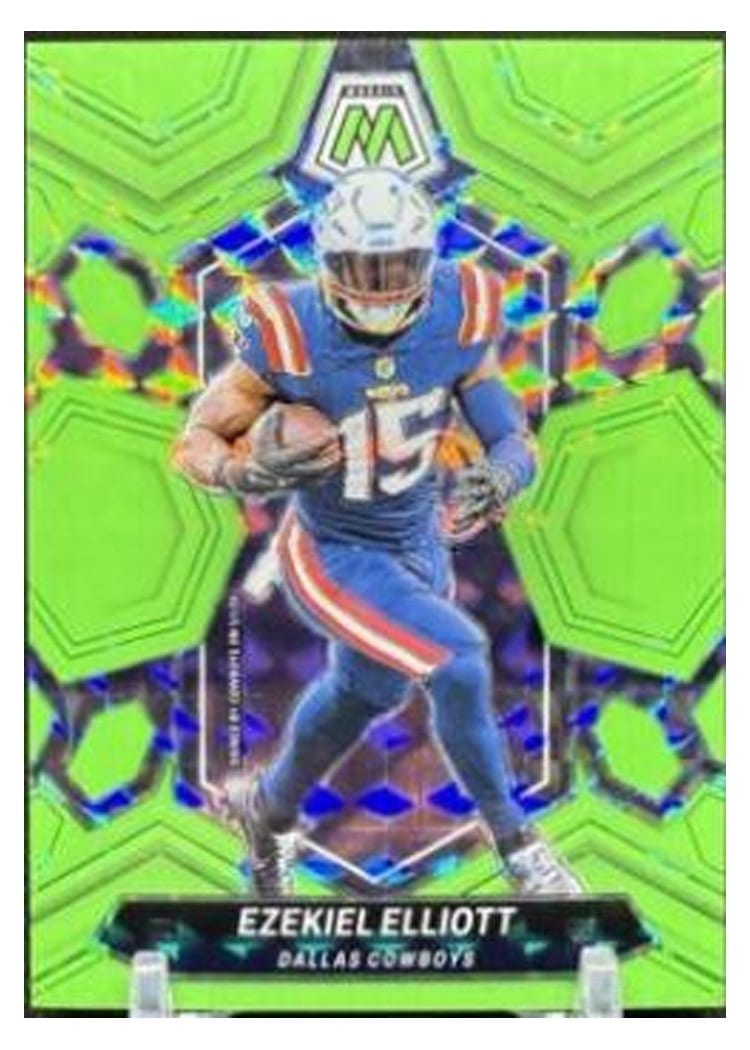 2024 Panini Mosaic Base Set Ezekiel Elliott #58 card