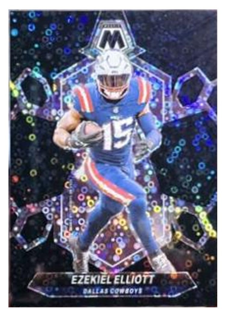 2024 Panini Mosaic Base Set Ezekiel Elliott #58 card