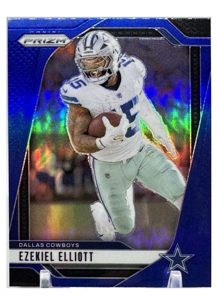 2024 Panini Prizm Base Set Ezekiel Elliott #74 card