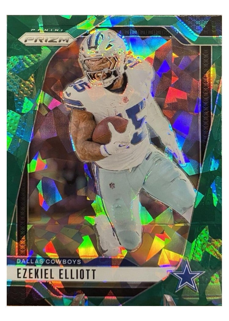 2024 Panini Prizm Base Set Ezekiel Elliott #74 card