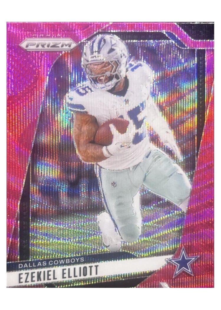 2024 Panini Prizm Base Set Ezekiel Elliott #74 card
