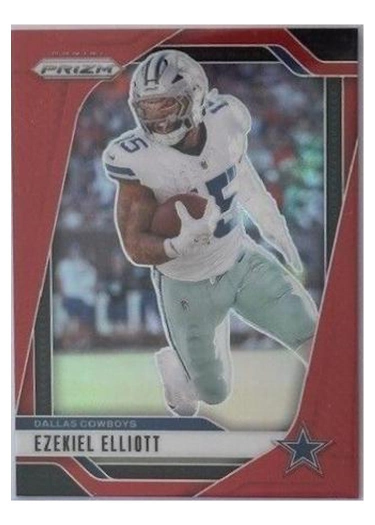 2024 Panini Prizm Base Set Ezekiel Elliott #74 card