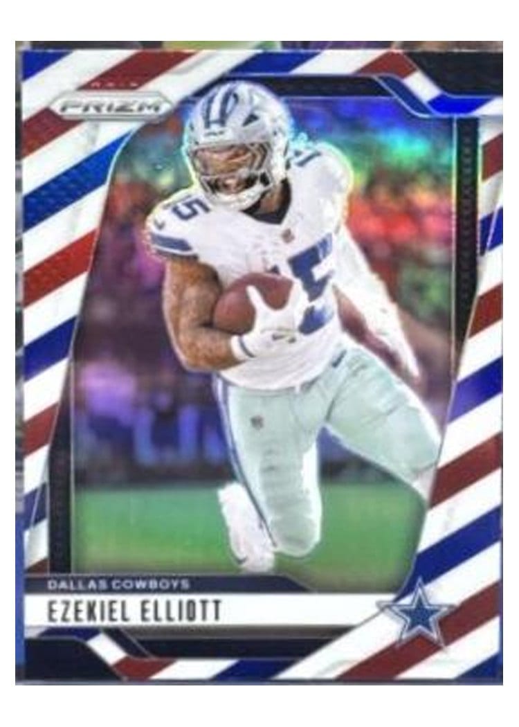 2024 Panini Prizm Base Set Ezekiel Elliott #74 card