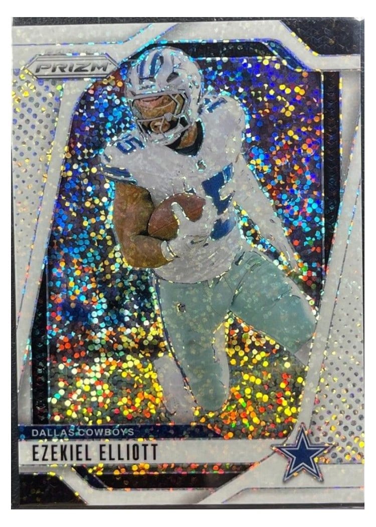 2024 Panini Prizm Base Set Ezekiel Elliott #74 card