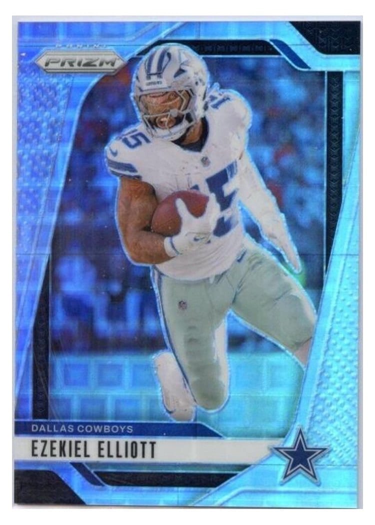 2024 Panini Prizm Base Set Ezekiel Elliott #74 card