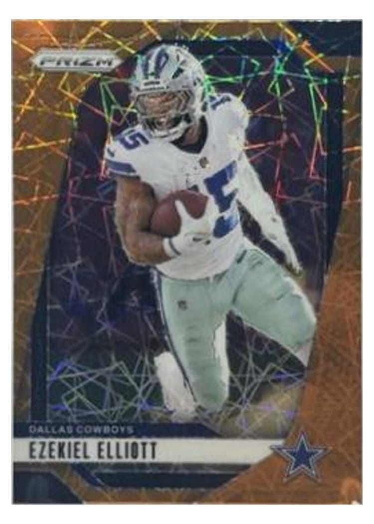 2024 Panini Prizm Base Set Ezekiel Elliott #74 card