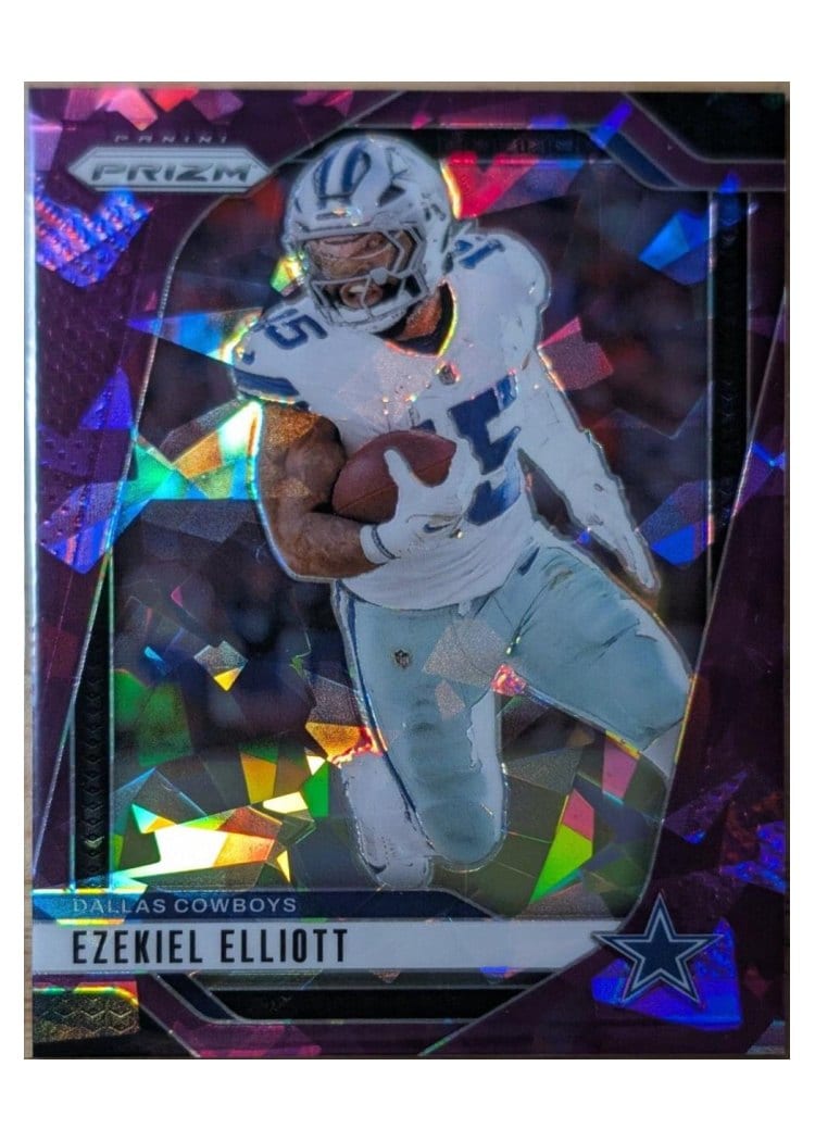 2024 Panini Prizm Base Set Ezekiel Elliott #74 card