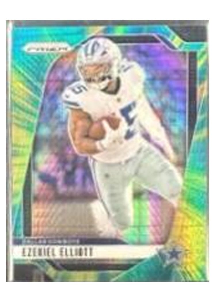 2024 Panini Prizm Base Set Ezekiel Elliott #74 card