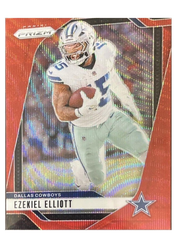 2024 Panini Prizm Base Set Ezekiel Elliott #74 card