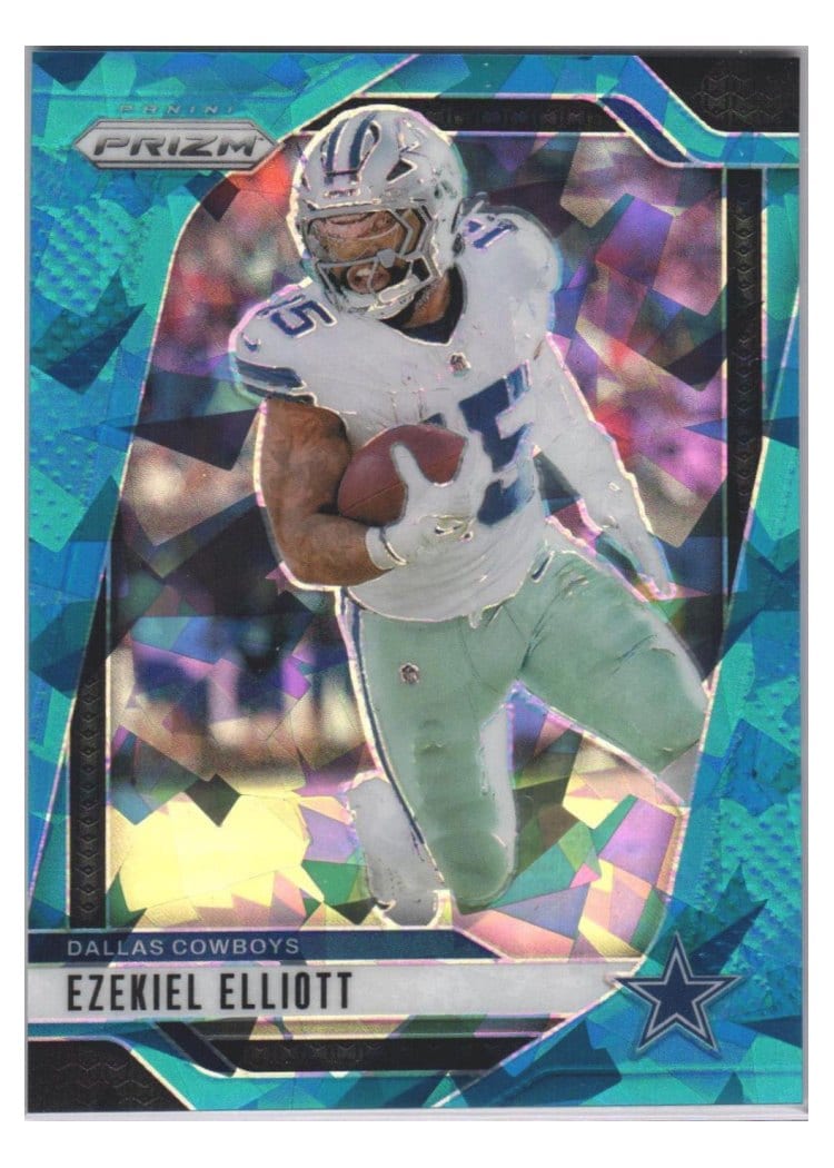 2024 Panini Prizm Base Set Ezekiel Elliott #74 card