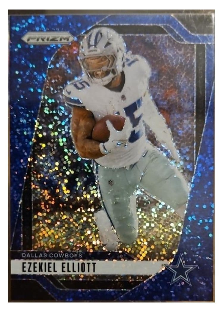 2024 Panini Prizm Base Set Ezekiel Elliott #74 card