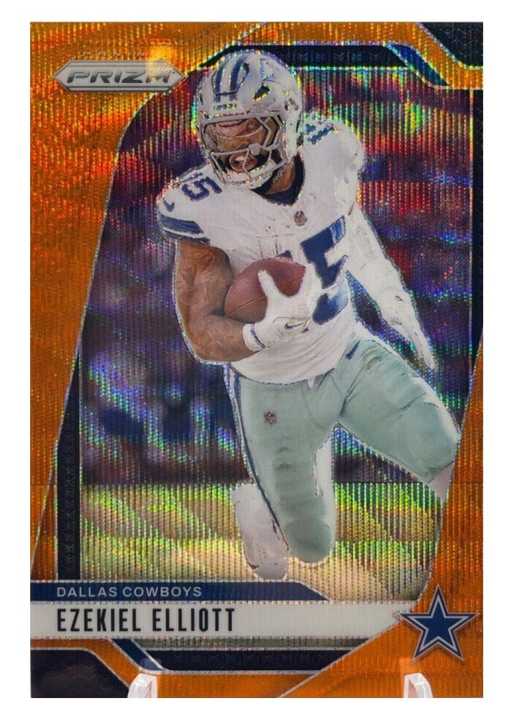 2024 Panini Prizm Base Set Ezekiel Elliott #74 card