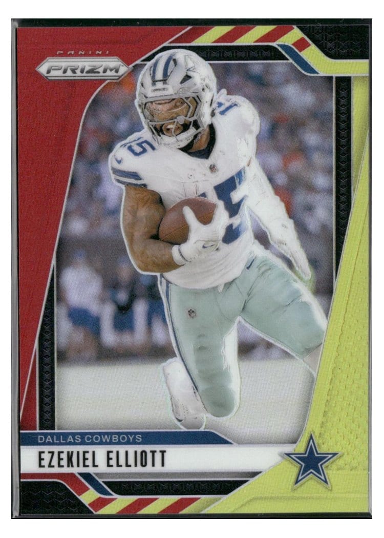 2024 Panini Prizm Base Set Ezekiel Elliott #74 card