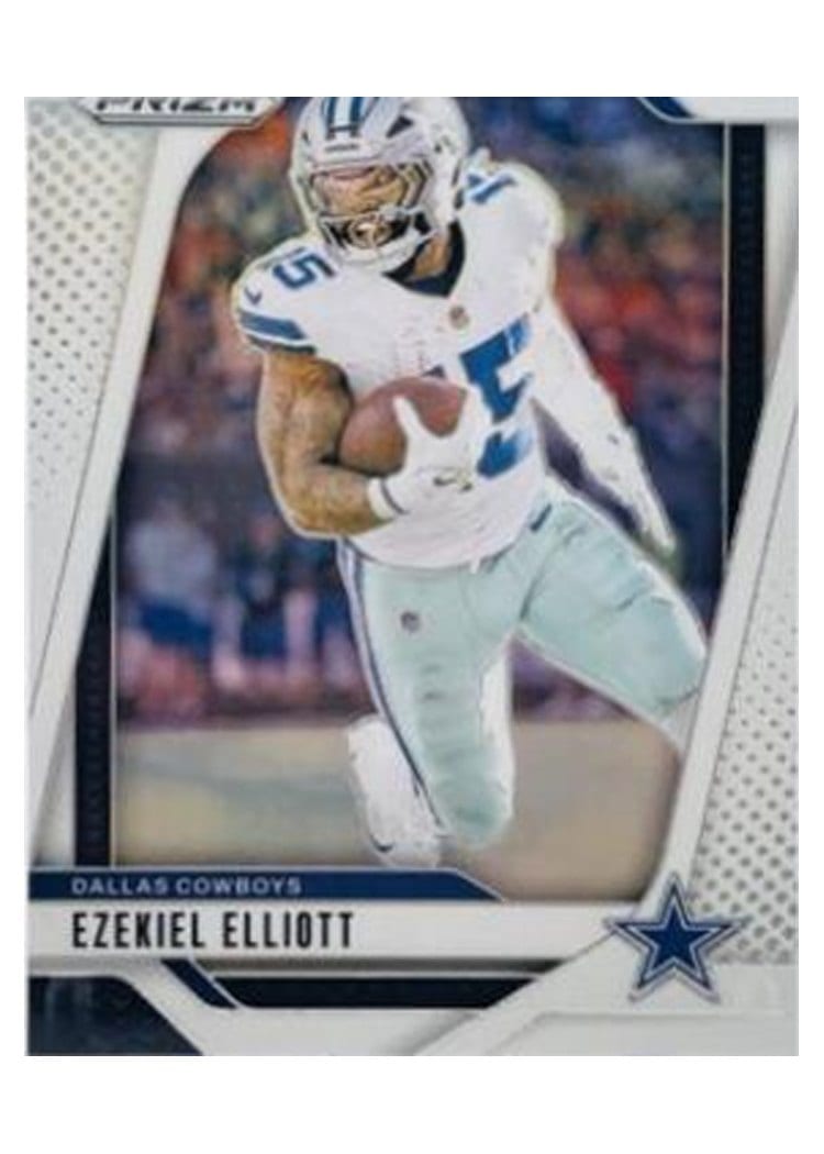 2024 Panini Prizm Base Set Ezekiel Elliott #74 card