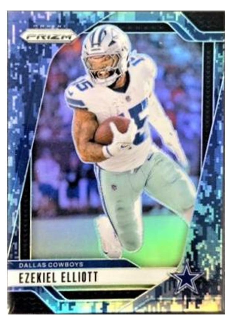 2024 Panini Prizm Base Set Ezekiel Elliott #74 card