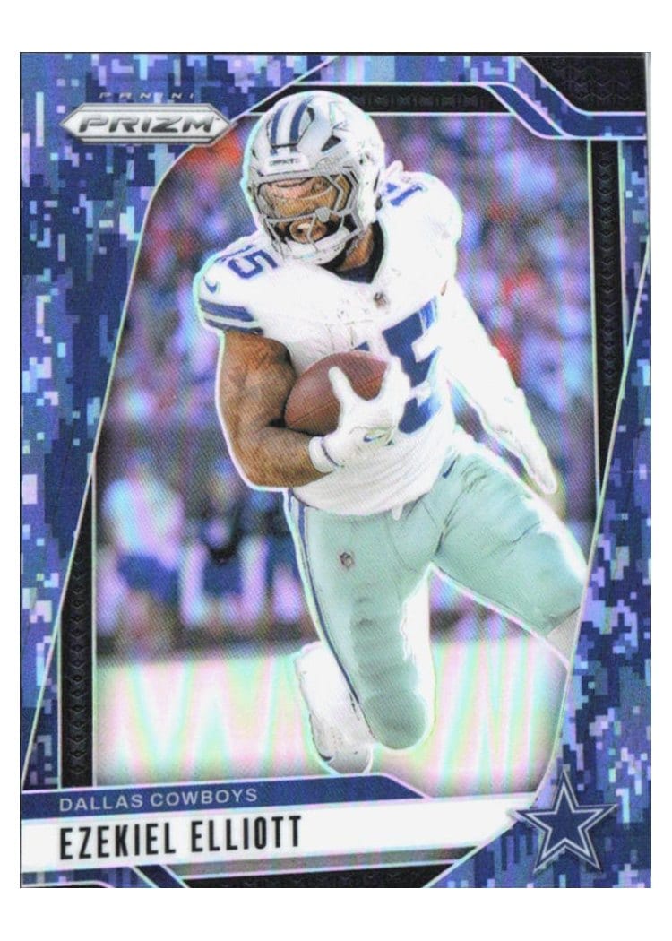 2024 Panini Prizm Base Set Ezekiel Elliott #74 card