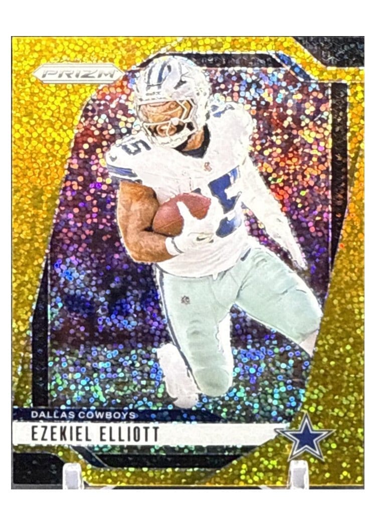 2024 Panini Prizm Base Set Ezekiel Elliott #74 card