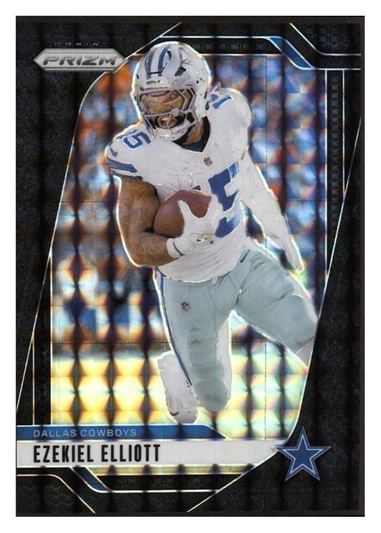 2024 Panini Prizm Base Set Ezekiel Elliott #74 card