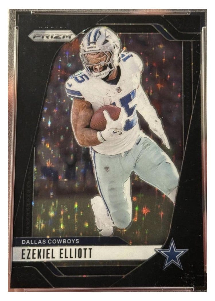 2024 Panini Prizm Base Set Ezekiel Elliott #74 card