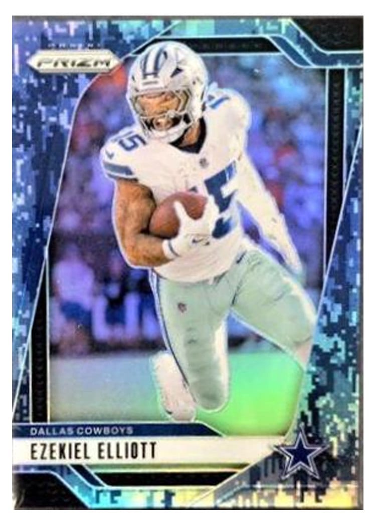 2024 Panini Prizm Base Set Ezekiel Elliott #74 card