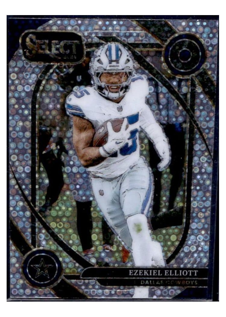 2024 Panini Select Base Set Ezekiel Elliott #256 card