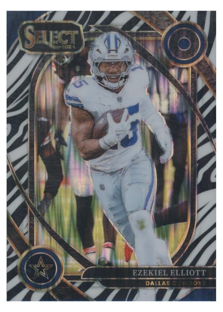 2024 Panini Select Base Set Ezekiel Elliott #256 card