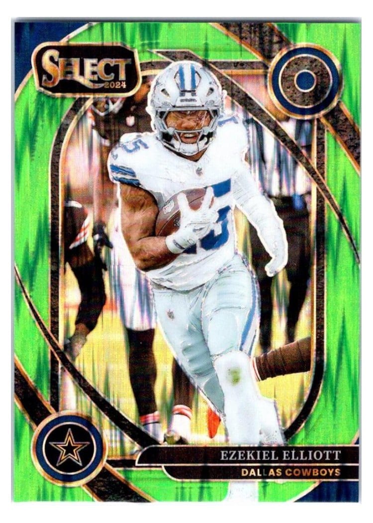 2024 Panini Select Base Set Ezekiel Elliott #256 card