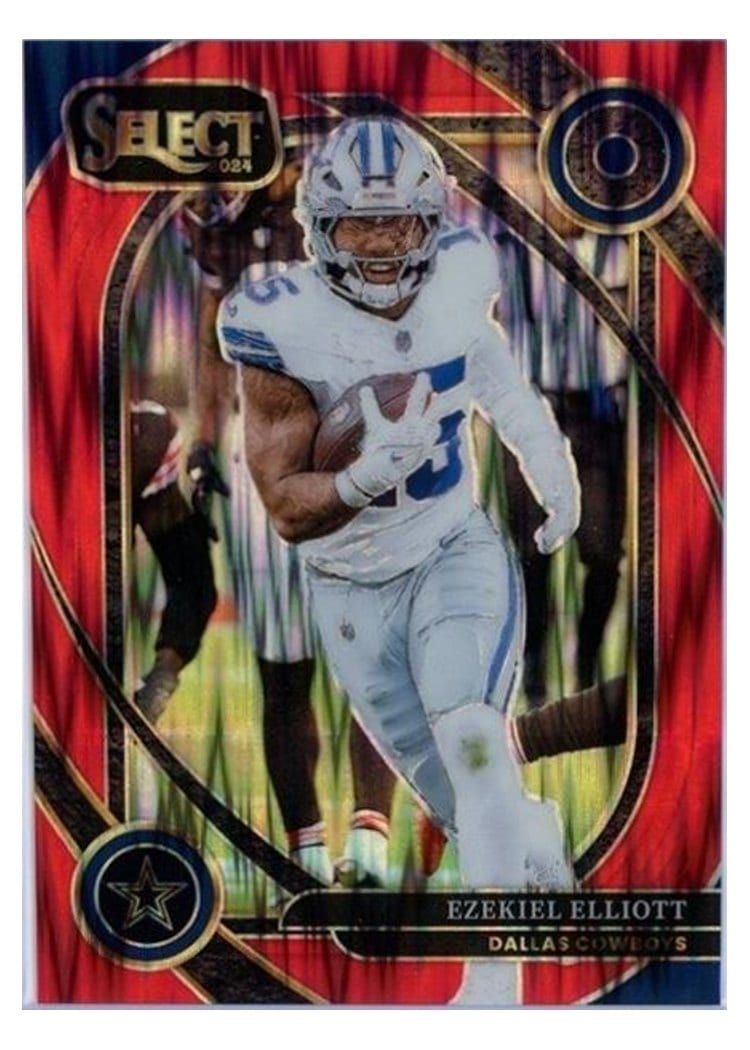 2024 Panini Select Base Set Ezekiel Elliott #256 card
