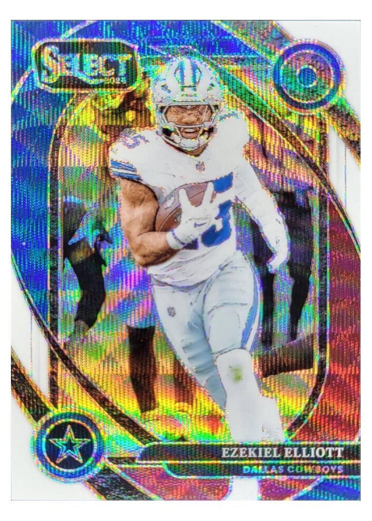 2024 Panini Select Base Set Ezekiel Elliott #256 card