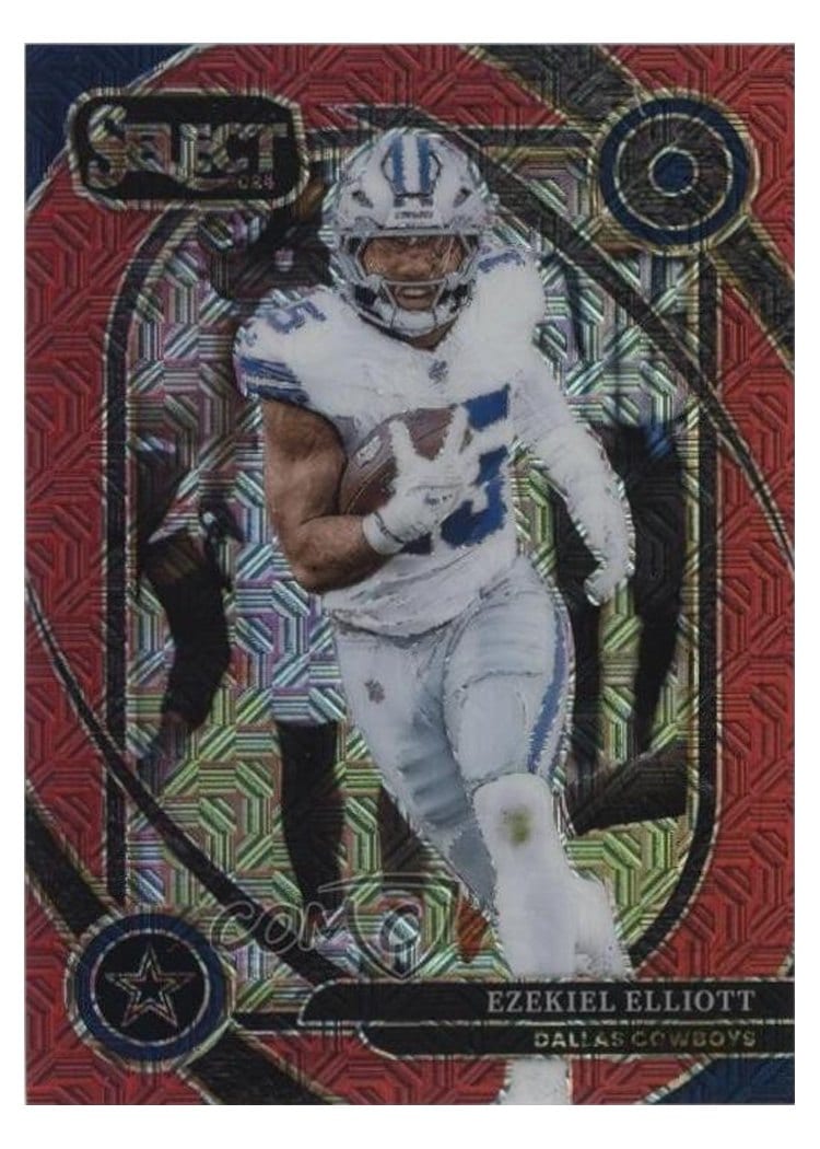 2024 Panini Select Base Set Ezekiel Elliott #256 card