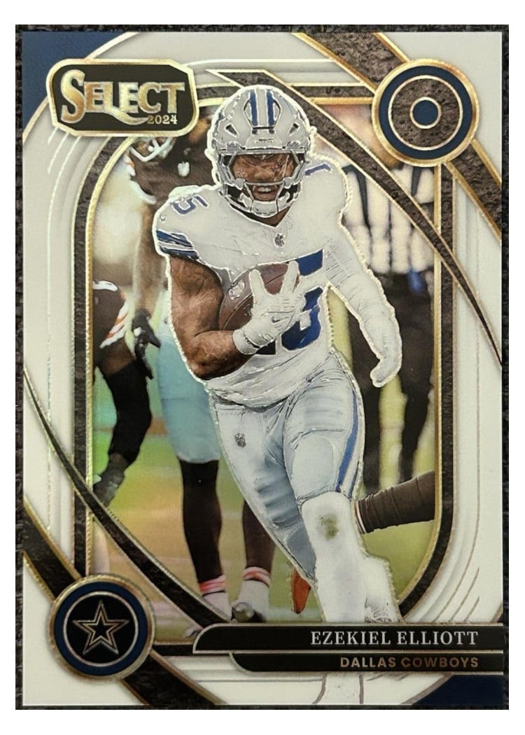 2024 Panini Select Base Set Ezekiel Elliott #256 card