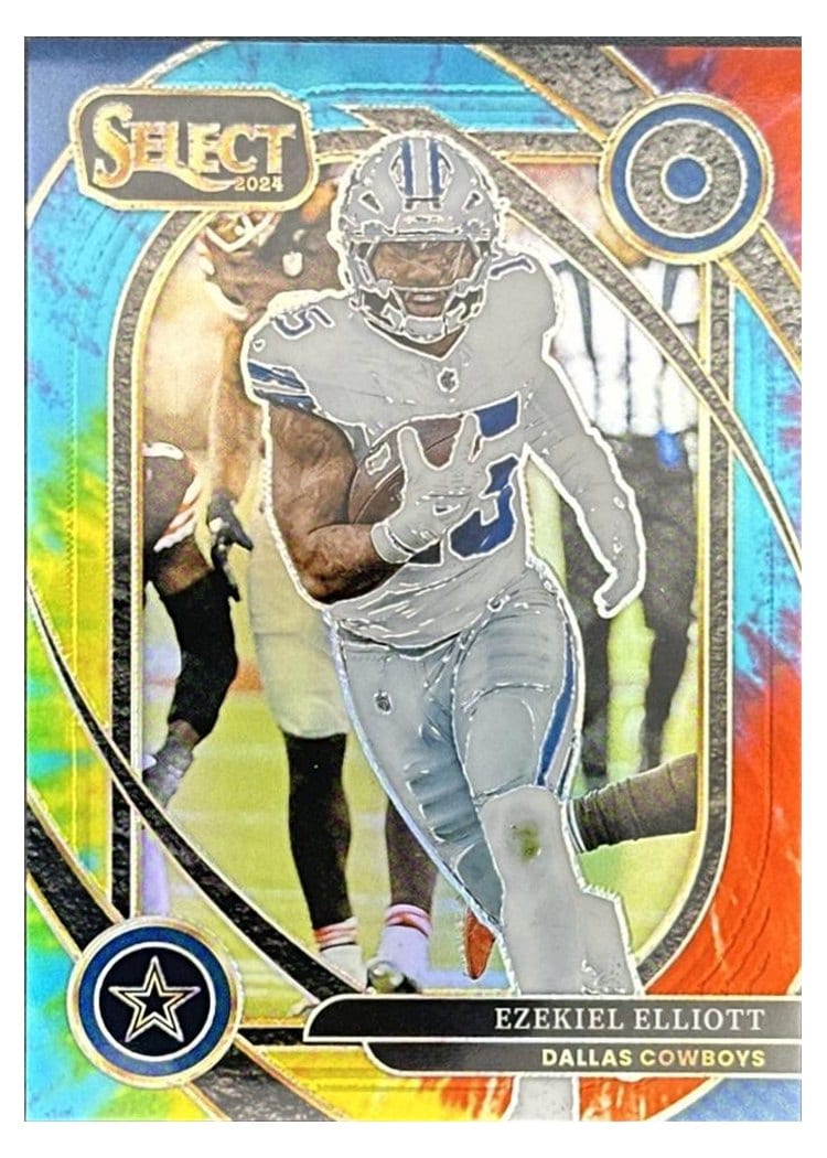 2024 Panini Select Base Set Ezekiel Elliott #256 card
