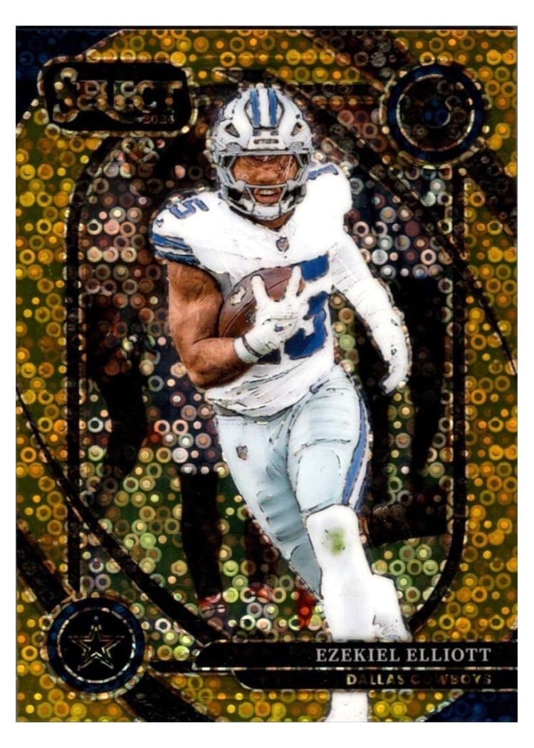 2024 Panini Select Base Set Ezekiel Elliott #256 card