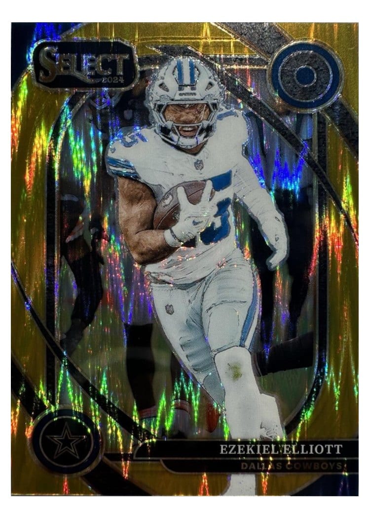 2024 Panini Select Base Set Ezekiel Elliott #256 card