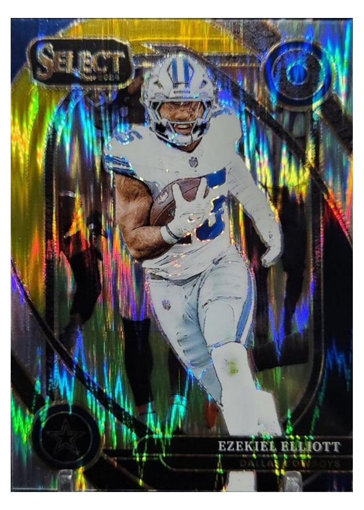 2024 Panini Select Base Set Ezekiel Elliott #256 card
