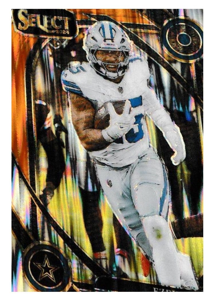 2024 Panini Select Base Set Ezekiel Elliott #256 card