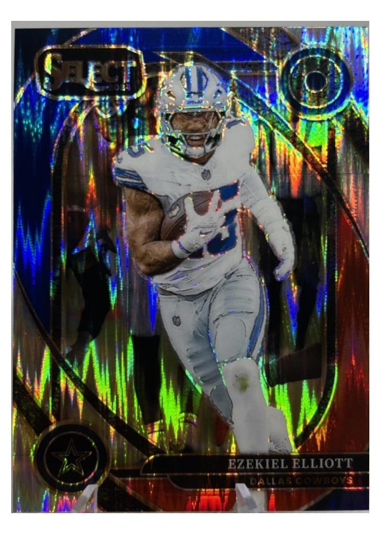 2024 Panini Select Base Set Ezekiel Elliott #256 card