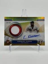 2024 Topps Pristine Pieces Autograph Relic Ezequiel Duran #PPAR-ED card