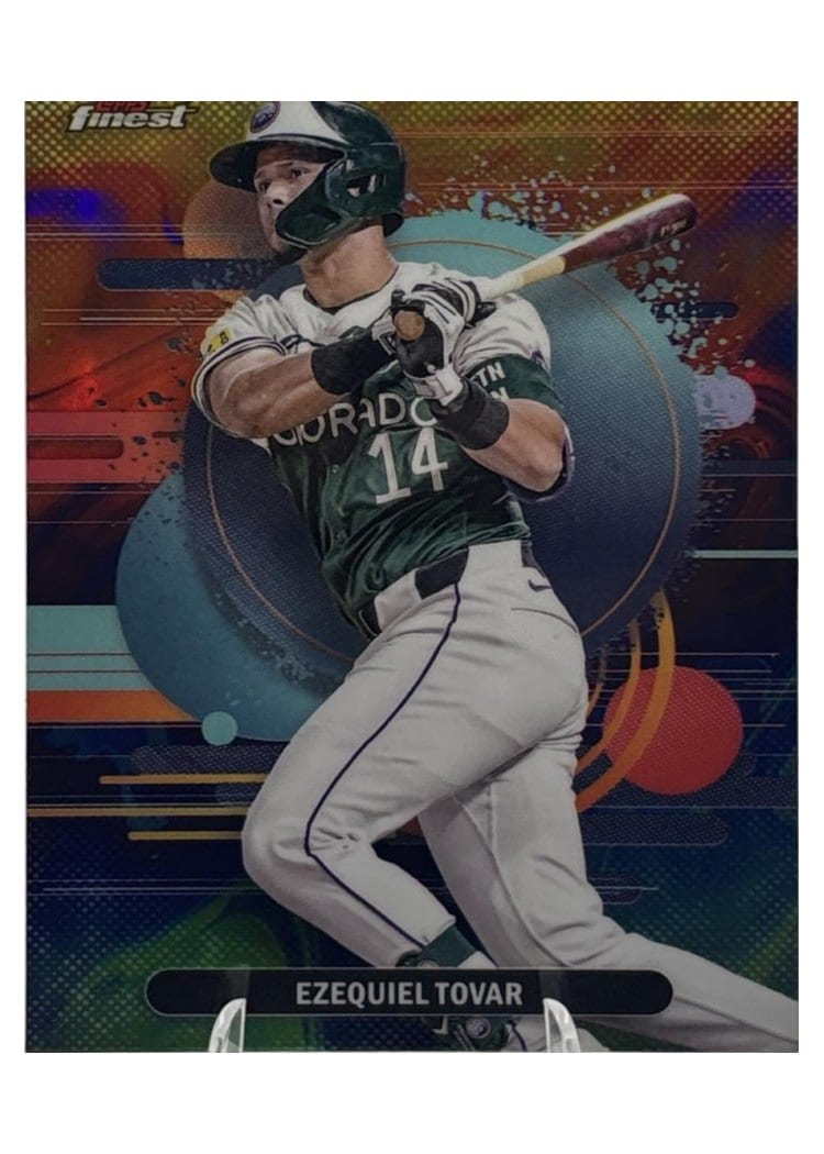 2025 Finest Base Set Ezequiel Tovar #158 card