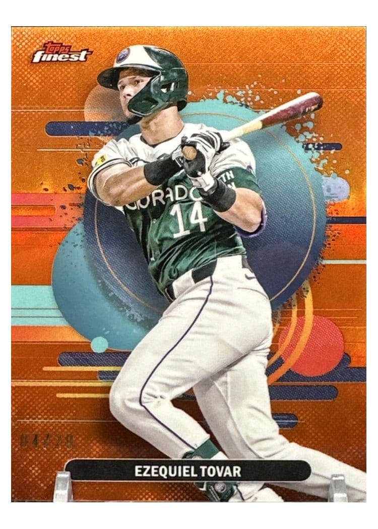 2025 Finest Base Set Ezequiel Tovar #158 card