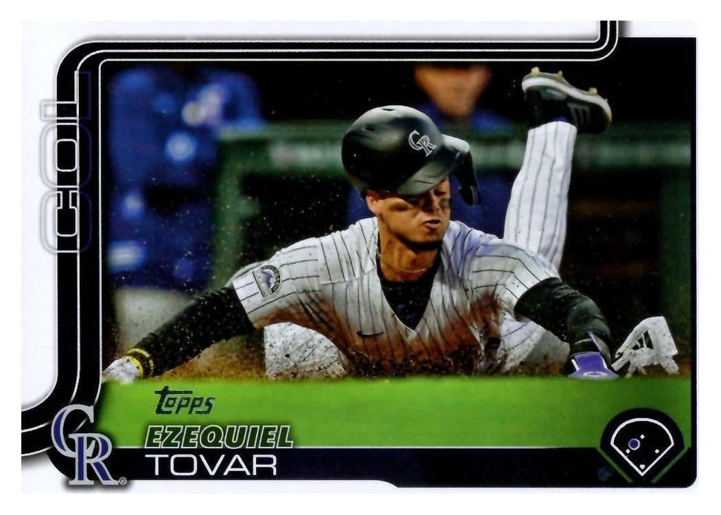 2025 Topps Base Set Ezequiel Tovar #343 card