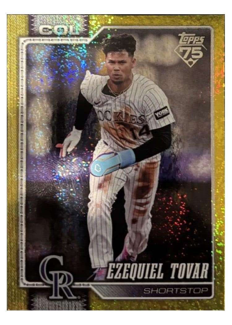 2026 Topps Base Set Ezequiel Tovar #136 card