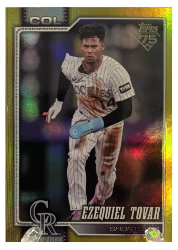 2026 Topps Base Set Ezequiel Tovar #136 card
