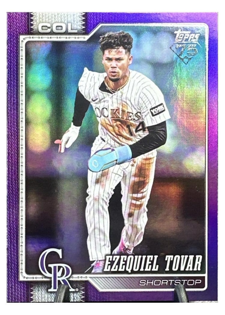 2026 Topps Base Set Ezequiel Tovar #136 card