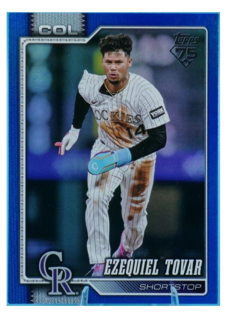 2026 Topps Base Set Ezequiel Tovar #136 card