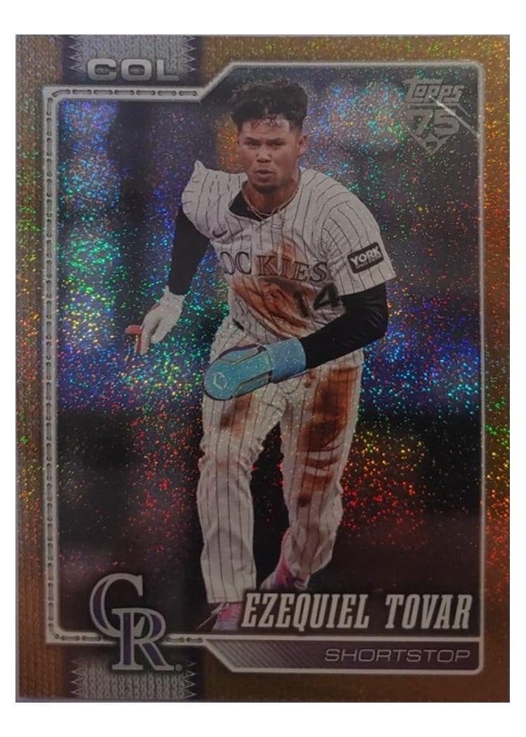 2026 Topps Base Set Ezequiel Tovar #136 card