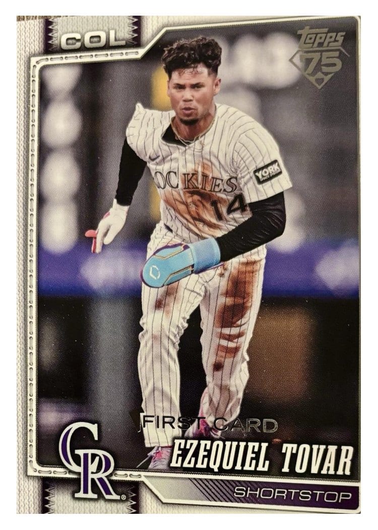 2026 Topps Base Set Ezequiel Tovar #136 card