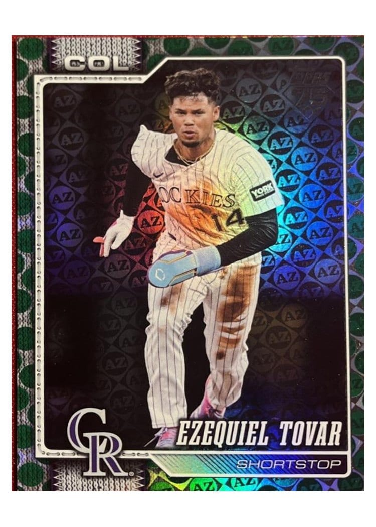 2026 Topps Base Set Ezequiel Tovar #136 card