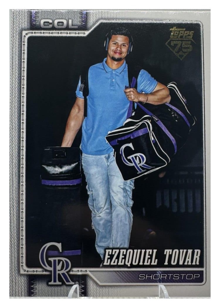 2026 Topps Base Set Ezequiel Tovar #136 card