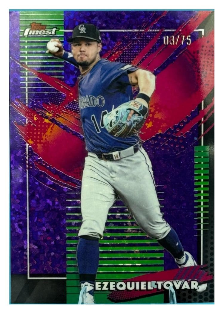 2026 Topps Finest Ezequiel Tovar #234 card